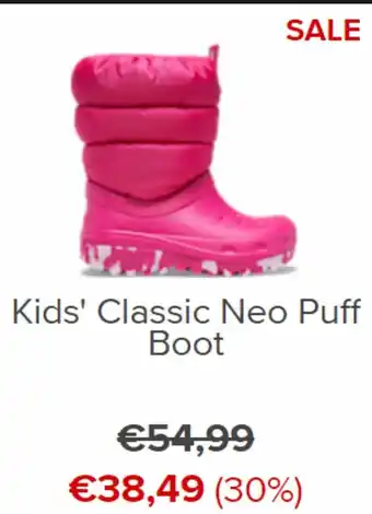 Kid`s classic neo puff boot