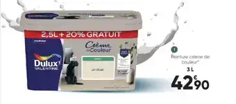 Bricorama Peinture crème de couleur* offre