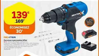 Weldom Dexter perceuse à percussion up20 offre