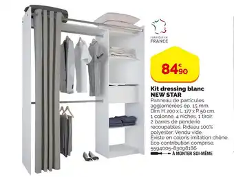 Weldom Kit dressing blanc new star offre
