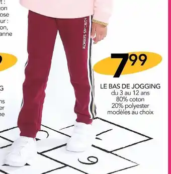 Stokomani Lili marelle le bas de jogging offre