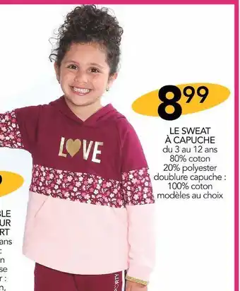 Stokomani Lili marelle le sweat à capuche offre