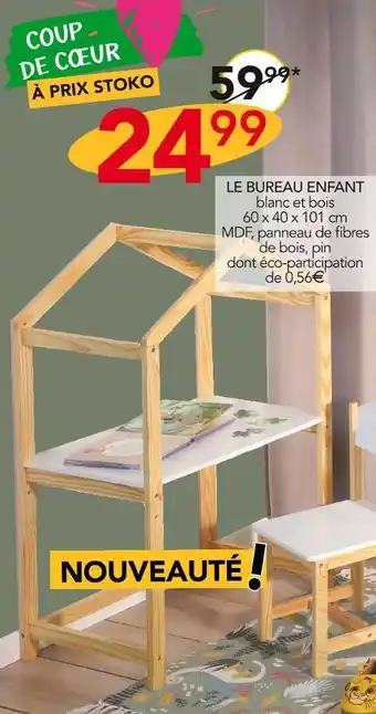 Stokomani Atmosphera le bureau enfant offre