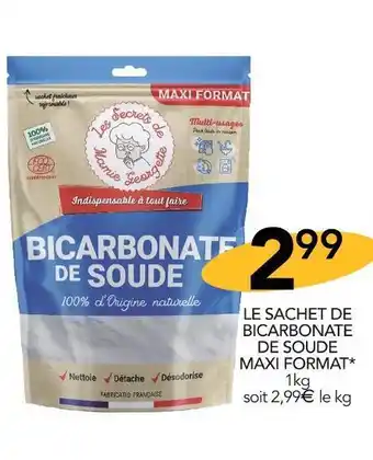Les secrets de mamie georgette le sachet de bicarbonate de soude maxi format*
