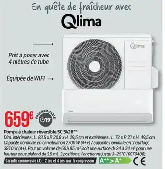 Pompe à chaleur réversible SC 5426**