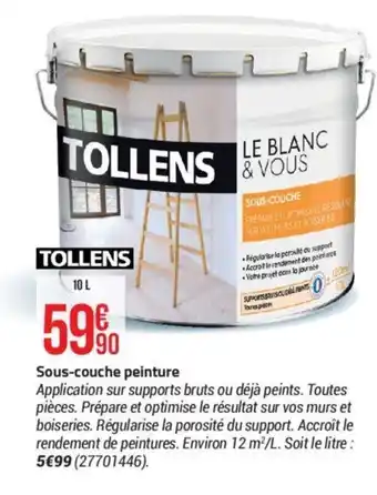 Bricorama Sous-couche peinture offre