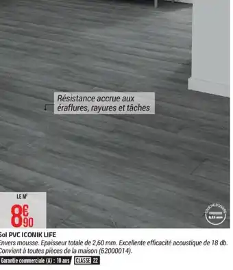 Bricorama Sol PVC ICONIK LIFE offre