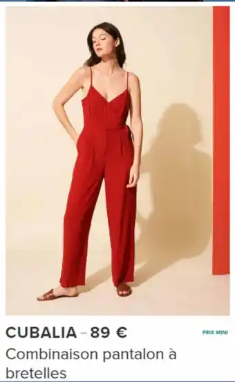 Combinaison pantalon à bretelles