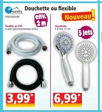 Douchette ou flexible