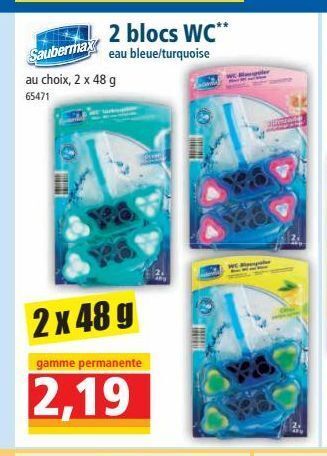 Norma 2 blocs wc offre