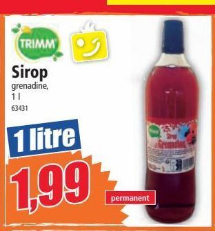 Norma Sirop offre