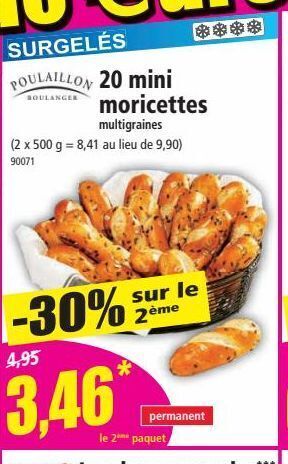 Norma 20 mini moricettes offre