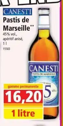 Norma Pastis de marseille offre