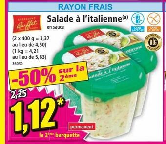Norma Salade à l`italienne offre