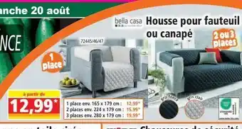Norma Housse pour fauteuil ou canapé offre