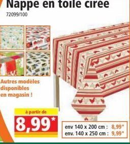Norma Nappe en toile cirèe offre