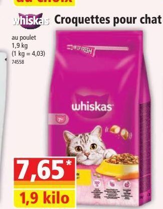 Norma Croquettes pour chats offre