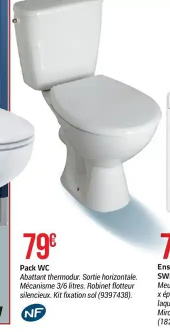 Bricorama Pack WC offre