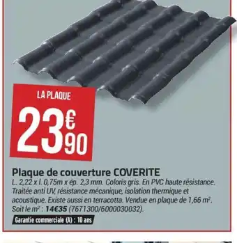 Bricorama Plaque de couverture COVERITE offre