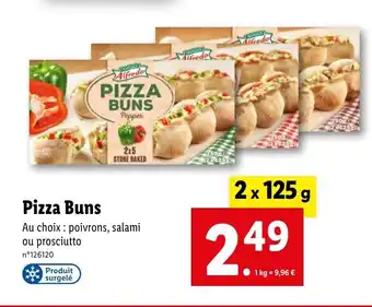 Lidl Pizza Buns offre