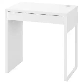 IKEA Micke bureau, blanc, 73x50 cm offre