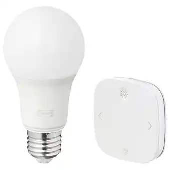 IKEA Trådfri kit de réglage à distance, connecté sans fil à variateur d'intensité/spectre couleur et blanc, e27 offre