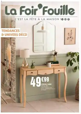 La Foir'Fouille Console anne offre