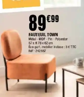 La Foir'Fouille Fauteuil town offre