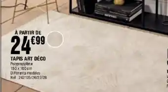 La Foir'Fouille Tapis art déco offre