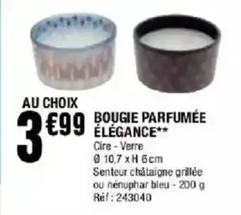 La Foir'Fouille Bougie parfumée élégance offre