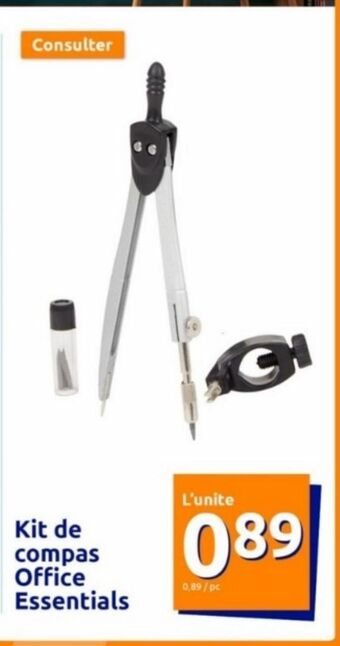 Action Kit de compas office essentials offre