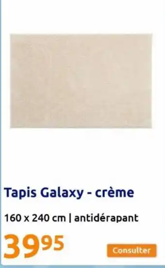Tapis galaxy - crème
