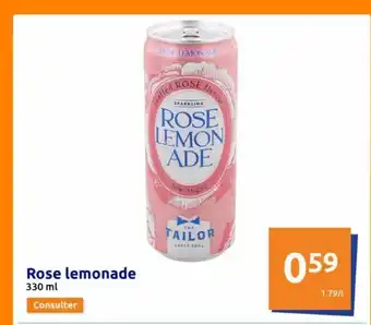 Action Rose lemonade offre
