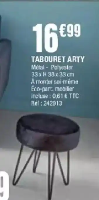La Foir'Fouille Tabouret arty offre