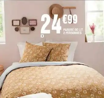 La Foir'Fouille Parure de lit 2 personnes offre