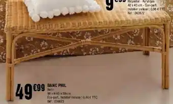 La Foir'Fouille Banc phil offre
