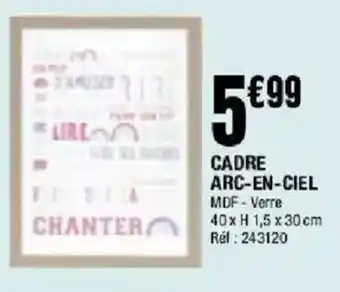 Cadre arc-en-ciel