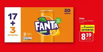 Lidl Fanta offre