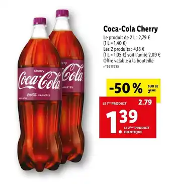 Lidl Coca-Cola Cherry offre