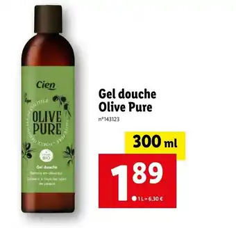 Lidl Gel douche Olive Pure offre