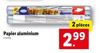Lidl Papier aluminium offre