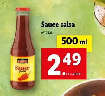 Lidl Sauce Salsa offre