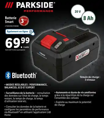 Lidl Batterie Smart offre