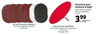 Lidl Accessoire pour meuleuse d'angle offre
