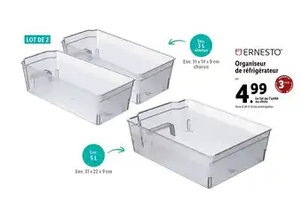 Lidl Organiseur de réfrigérateur offre