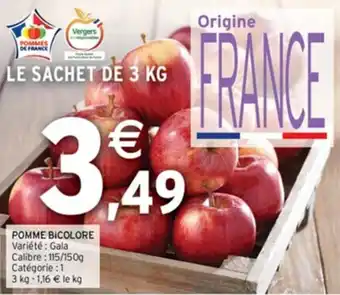 Intermarché Express POMME BICOLORE offre
