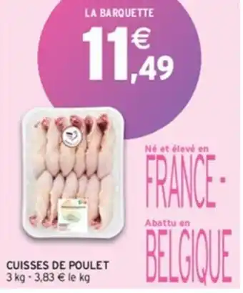 Intermarché Express CUISSES DE POULET offre