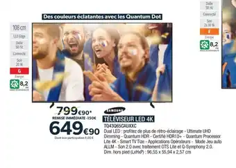 Proxi Confort TÉLÉVISEUR LED 4K offre