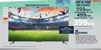 TÉLÉVISEUR LED 4K