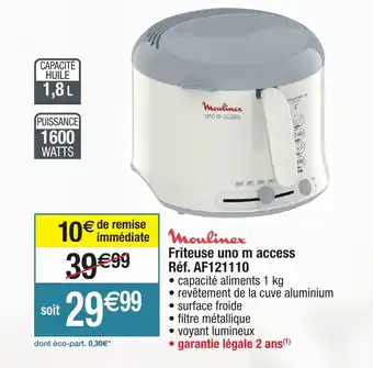 Migros Friteuse uno m access offre